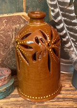 SE-218A Redware Luminary - Brown