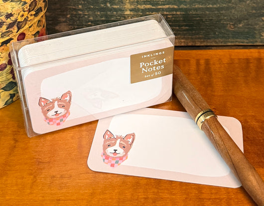 PN03 Pocket Notes - Bandana Puppy