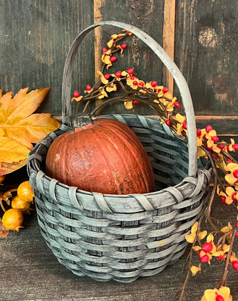 BG-B697 Light Green Handled Basket