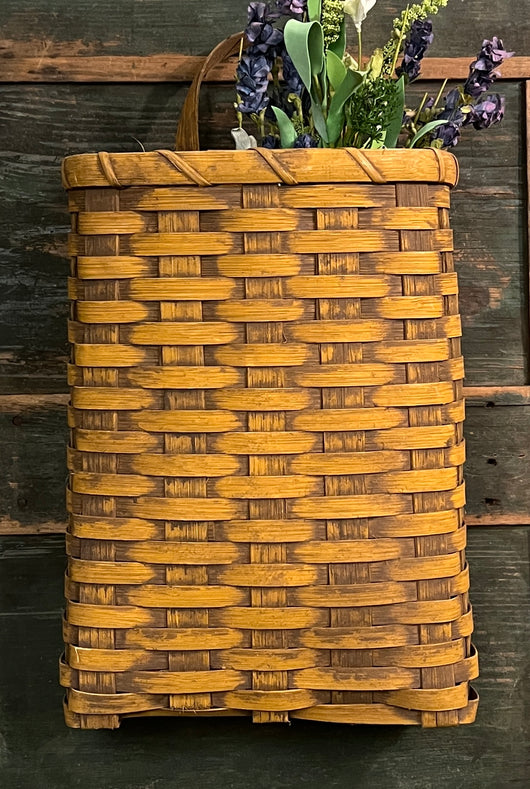 BGB520 Mustard Wall Basket Circa Home Living