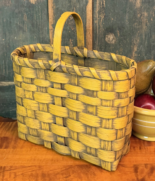 BG-B725M Oil & Vinegar Handled Basket - Mustard