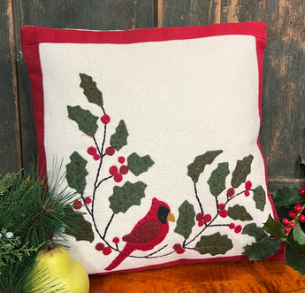 RG-P6 Cardinal Felt Pillow