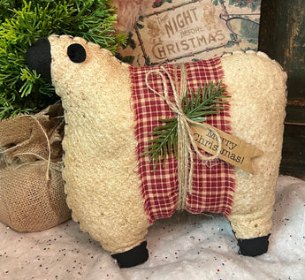 AFE-12B Felt Christmas Sheep