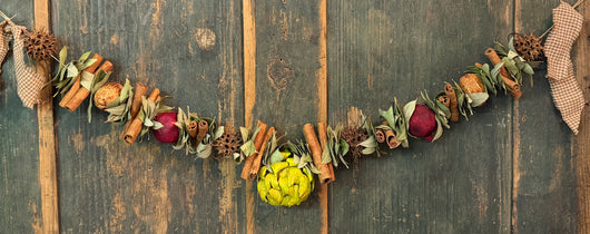 CD-1430 Artichoke & Pom Garland