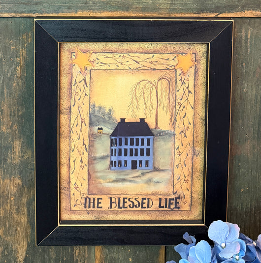 HF-12 'The Blessed Life' Framed Print