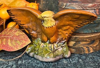 GMS-F87B Shooner Redware Eagle Figurine
