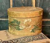 NV-1053 Vintage Paper Mache Oval Box