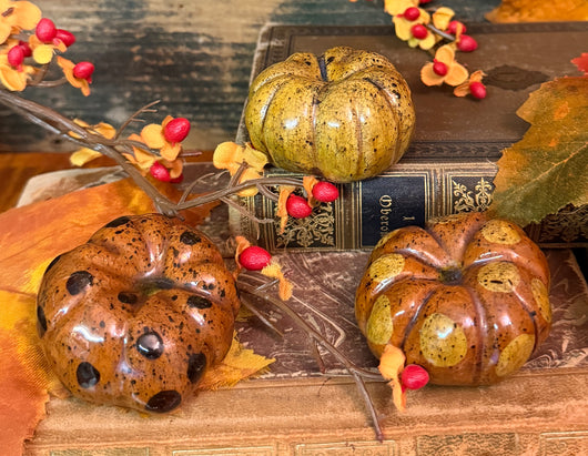 GMS-P87 Shooner Redware Pumpkin