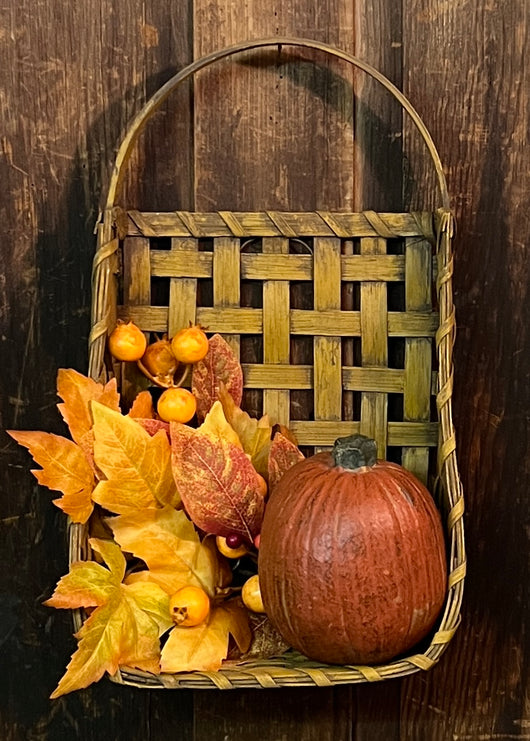BG-B715 Mustard Scoop Basket