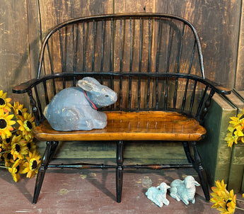 AW-12 Mini Windsor Bench - Black