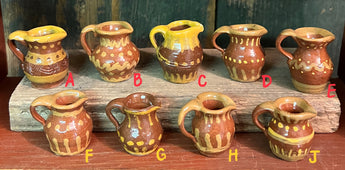 EJS-MP46 Mini Redware Pitchers