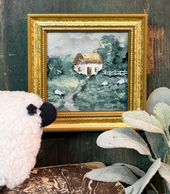 MKM-309 'Galway Cottage' ORIGINAL Painting by MK Moulton