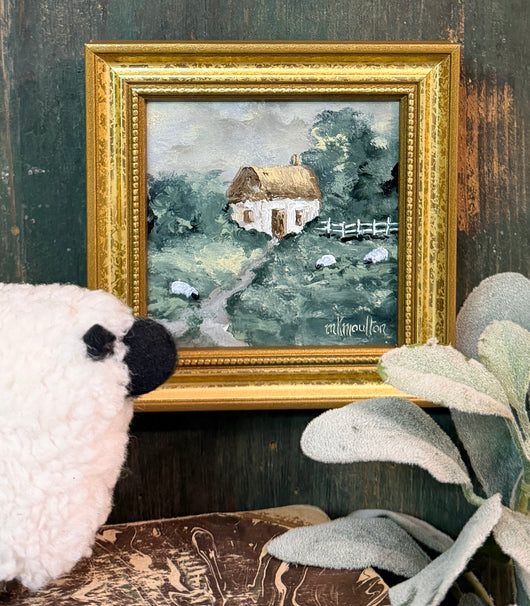 MKM-309 'Galway Cottage' ORIGINAL Painting by MK Moulton