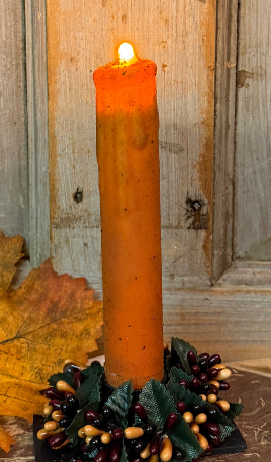 LMS-3P Battery Operated Taper with Timer - Pumpkin
