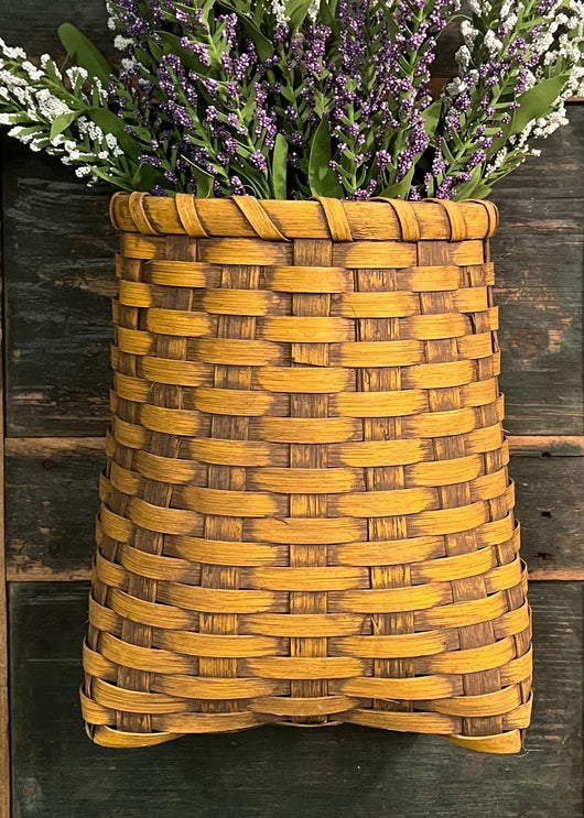BGB526 Mustard Wall Basket Circa Home Living