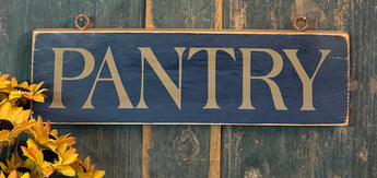 X72 Painted 'Pantry' Wooden Sign