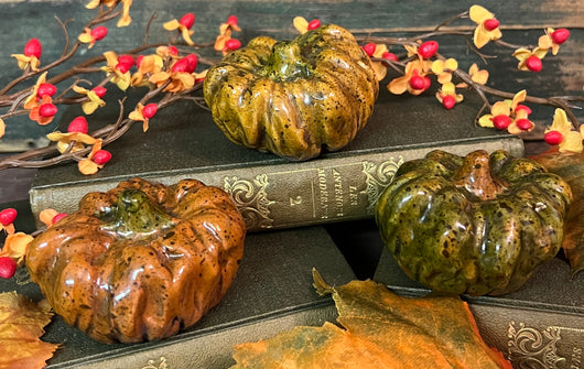 GMS-P61 Shooner Redware Pumpkins