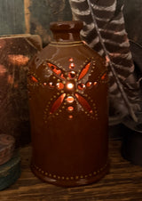 SE-218B Redware Luminary - Brown