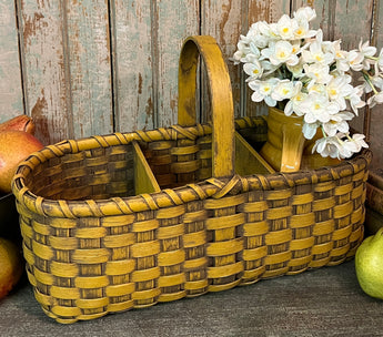 BG-B666 Mustard 3 Section Basket