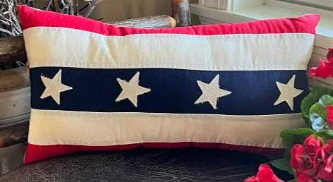 PC-BPI-VF Vintage Flag Bolster Pillow