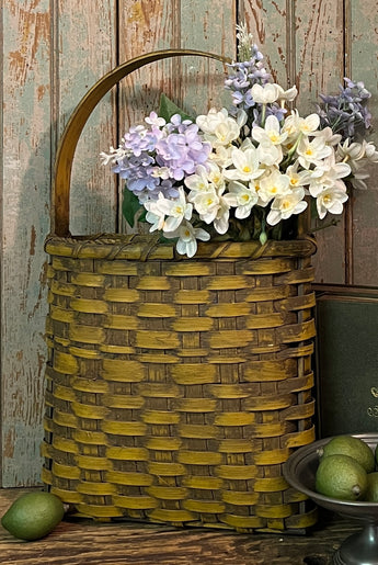 BG-B631 Mustard Handled Basket