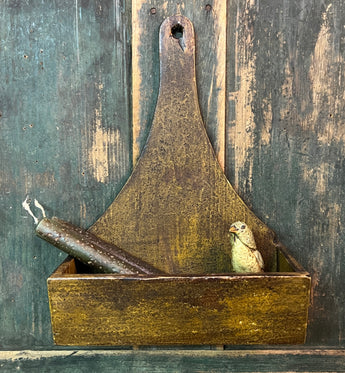NV-1028 Aged Mustard Wall Box