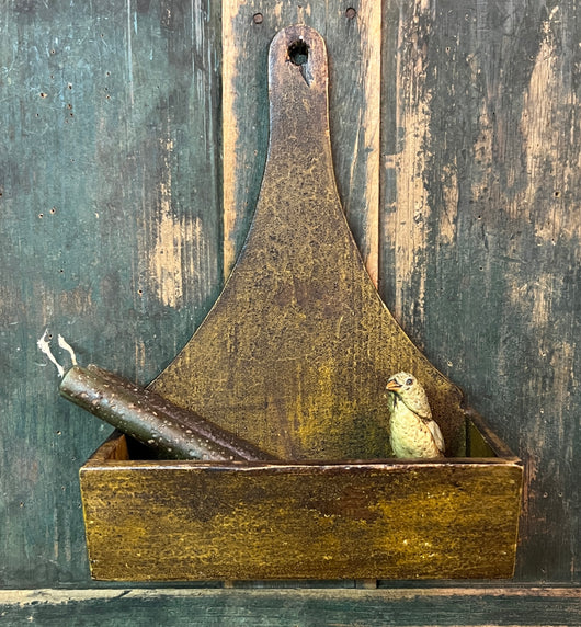 NV-1028 Aged Mustard Wall Box