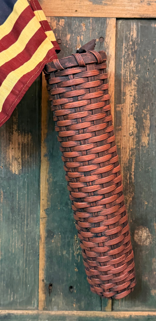 BG-B726R Rag Handled Basket - Red