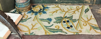 CD-LCR-A Crewel Table Long Runner - Oatmeal