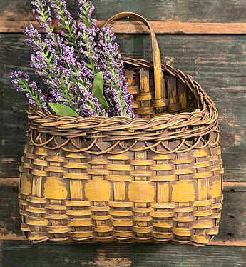 BG-B525 Mustard Wall Basket