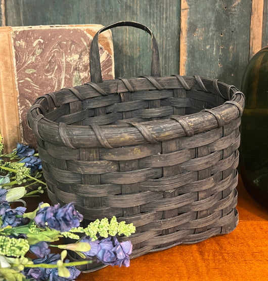 BG-B573 Black Wall Basket