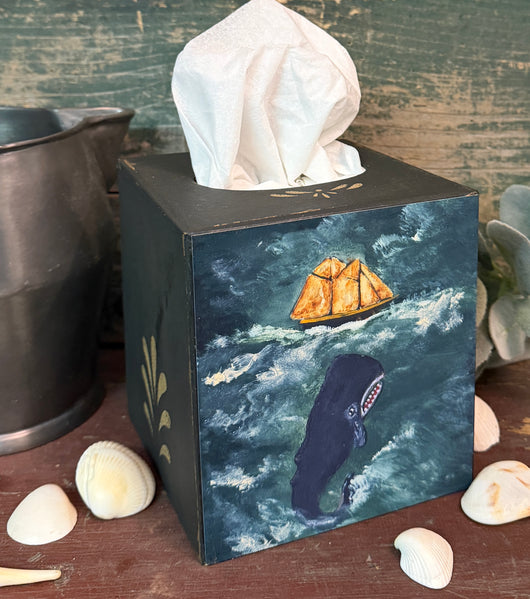MKM-TC20 Ship & Whale Tissue Cover