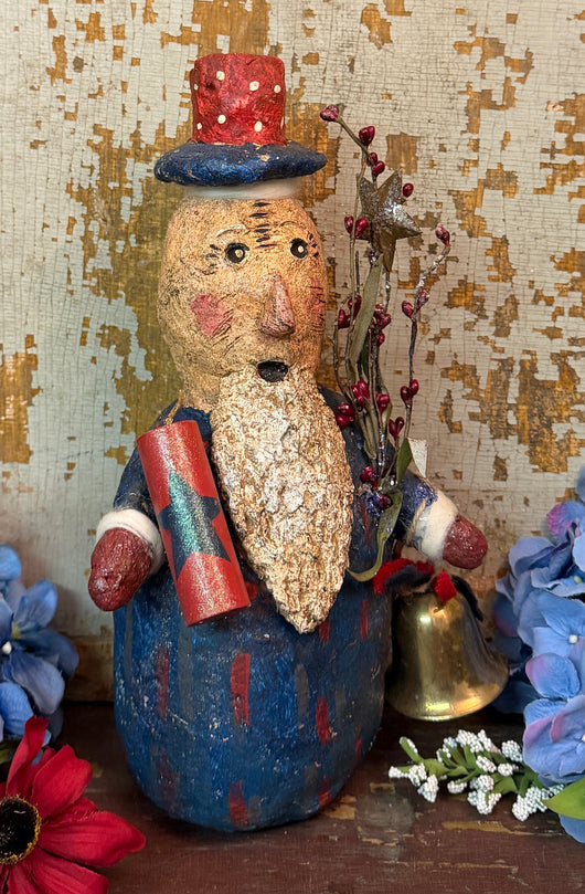 TK-15 Krisnick Hand-made Uncle Sam with Firecracker