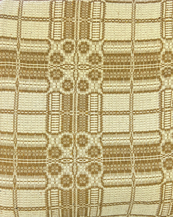 PC-QCO-YT-MC Yorktown Queen Coverlet - Mustard & Cream