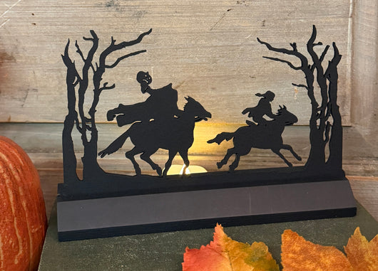 MB-W1 Headless Horseman Wood Silhouette Stand-up