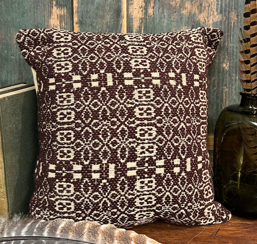 CD-PI-WW-BT Wentworth Pillow - Brown & Tan