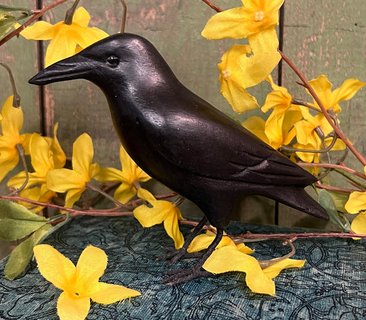 AV-22 Hand-Carved & Painted Crow