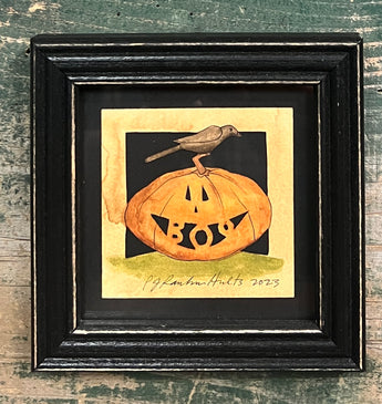 PJH-320 Jack-O BOO Framed Paper Cutting