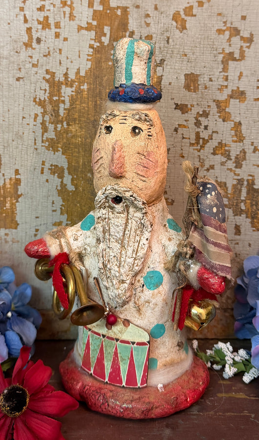TK-16 Krisnick Hand-made Uncle Sam with Metal Drum
