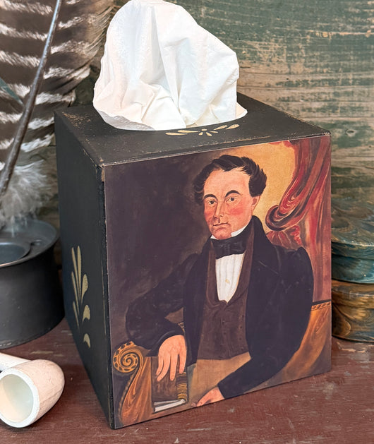 NV-TC13 Man with Book Tissue Cover
