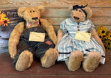 X104 Scruffy & Scruffetta Bears by Lonnie St Martin