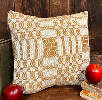 PC-PI-WB-MC Westbury Pillow - Mustard & Cream