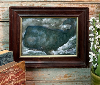 MKM-210 'Whale' ORIGINAL Painting by MK Moulton