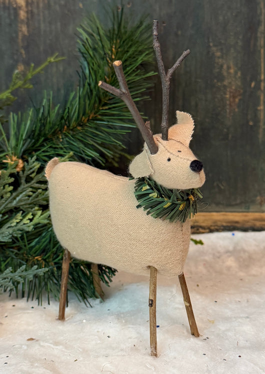 FA-2349 Fabric Deerfolk with Stick Legs & Antlers