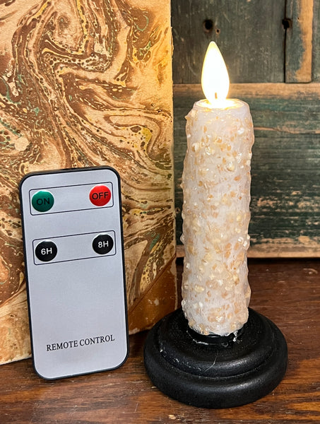 VJ-FTT-CO Realistic Flame Timer Taper - Cappuccino