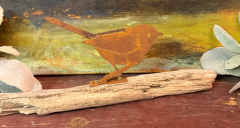 EG-W10 Rusty Bushtit on Driftwood