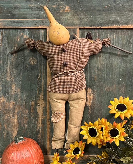 NV-680 Hanging Scarecrow with Gourd Head