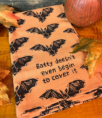 PBK-109287 Batty Doesn’t even Begin to Cover It Dish Towel