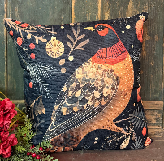 MKM-274 Printed Pillow - Partridge