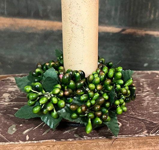 NV-71G Green Berry Candle Ring